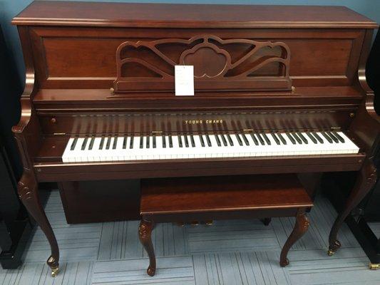 Upright pianos for sale.