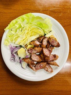 Thai Isaan sausage