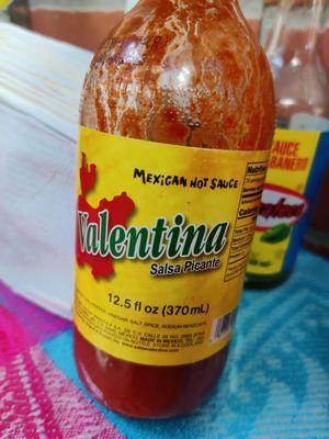 Valentina Red hot sauce