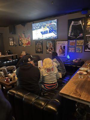 Upstairs bar