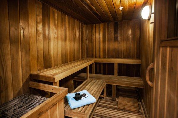 Sauna is available upon request, free for members!