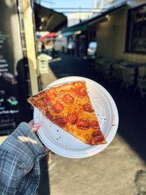 Pepperoni pie