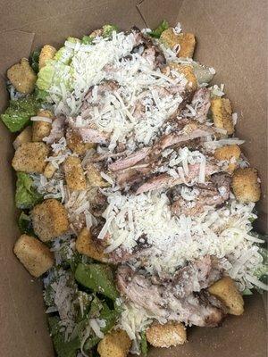 Chicken Caesar salad