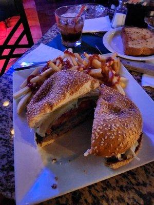 Giant California burger