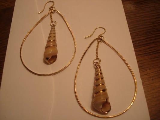 The earrings I bought for my friend from Riches! You can take the girl from the island, but not the island from the girl