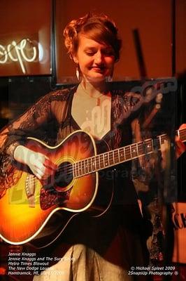 Guitar & voice teacher, Jennie Knaggs