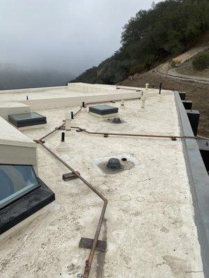 Necessary ROOF sprinklers, DONE!