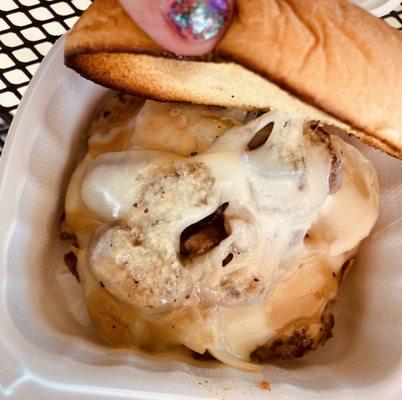 Salty Cow -- Kennett Mushroom Burger