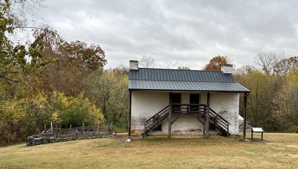 Slave quarters and garden