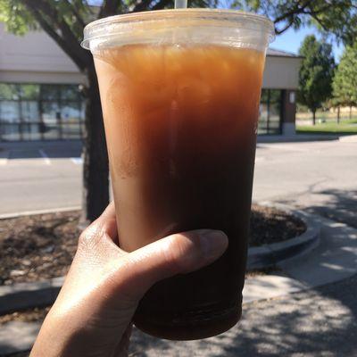 Large Iced americano