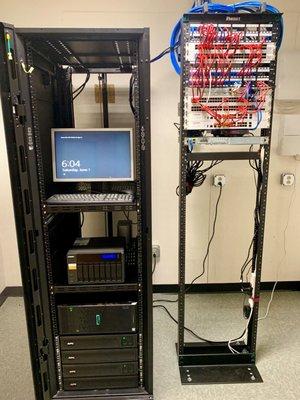 New Server Room After