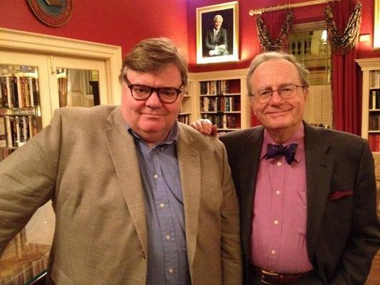 Legendary satirist Mark Russell is a friend - and a fan!