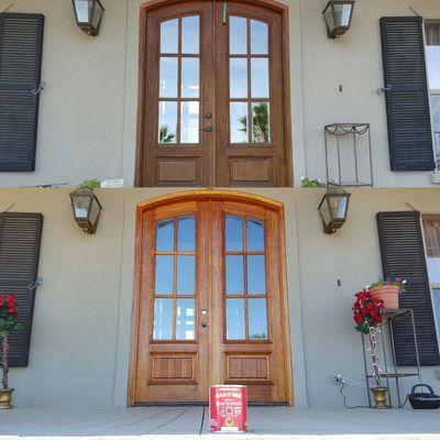 Front Door Refinishing