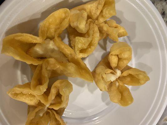 6 Crispy Cheese Wontons