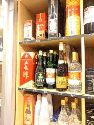 Check out our selection of Chinese wines.  Looking for Tiger Bone? We got you covered. Mou Tai? Yessir!