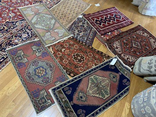 $100 eaxhMini Persian rugs various sizes 
www.persianhomedecor.com