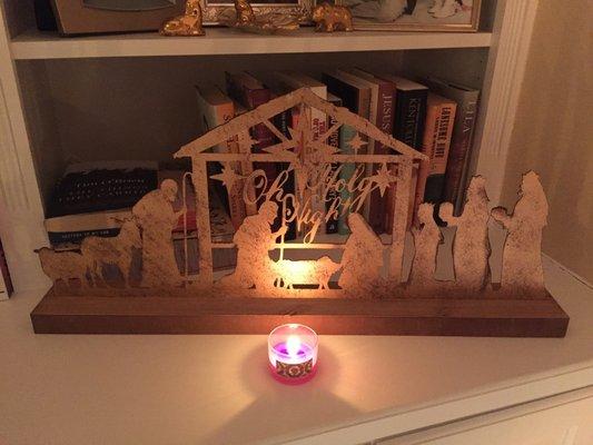 Nativity Scene bought at Kirkland's during the holiday season!