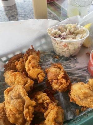 Fried oysters... mmmm