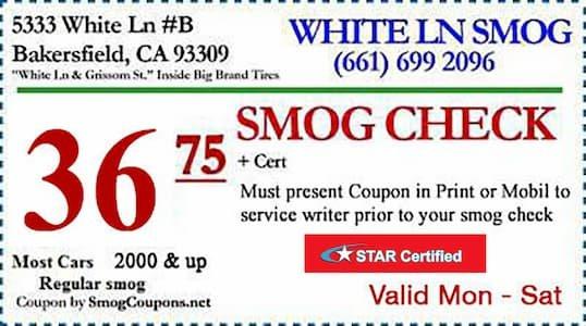 Smog Check Low Price