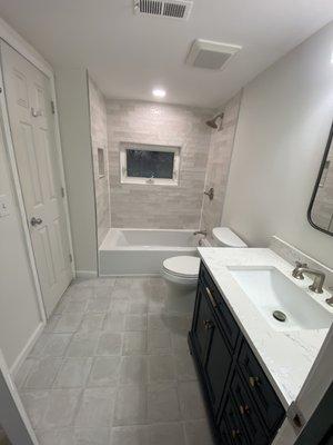 Bathroom renovation