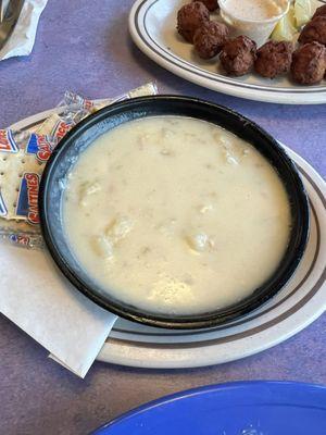 Clam chowder