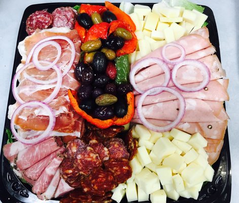 Imported Italian antipasto tray