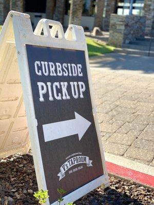 Curbside pickup available, as well as online ordering!