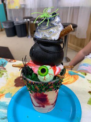 Halloween milkshake