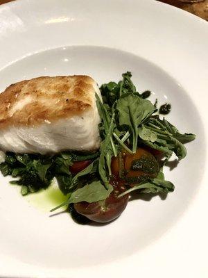 Dive: (Roasted Halibut+Pistou)