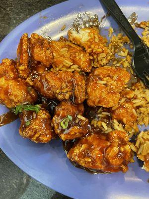 Orange chicken