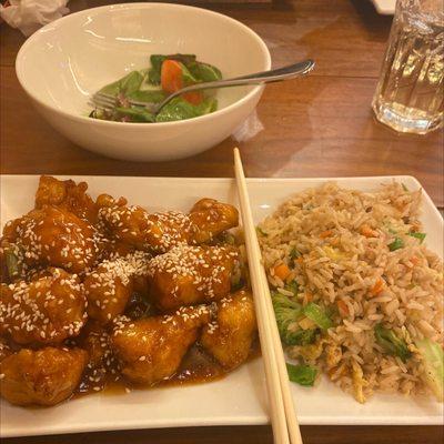 Sesame Chicken Lunch