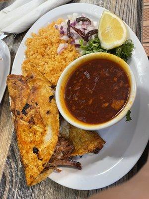 Birria beef tacos