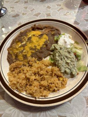 So-called "Delicious" Fajitas (side dishes)