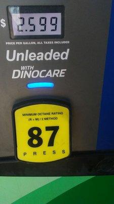 The price of cash gas on 3-11-20 Credit is a shocking $.30 MORE So pay cash