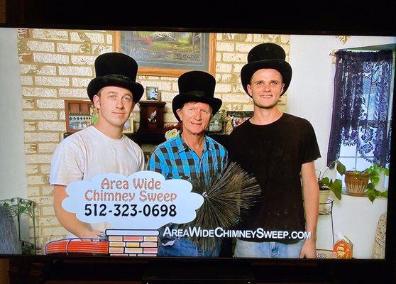 Area Wide Chimney Sweep - Amazing!