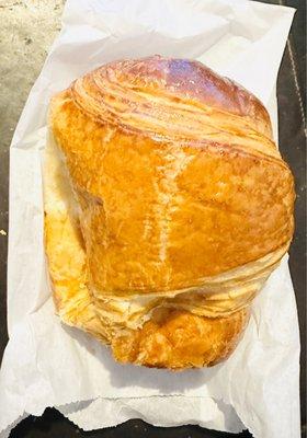 Ham and Cheese Croissant--massive!