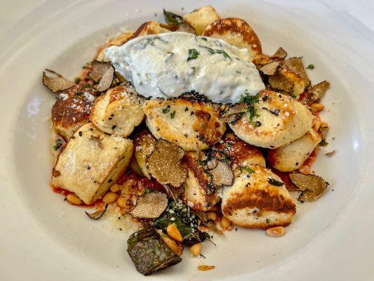 Black Truffle Ricotta Gnocchi