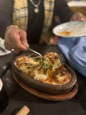 The appetizer mushrooms was a standout, and fabulously cheesy!