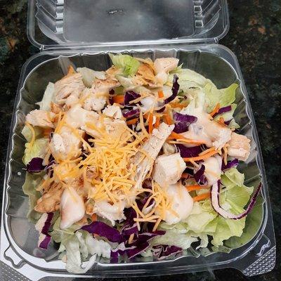 Grilled chicken salad