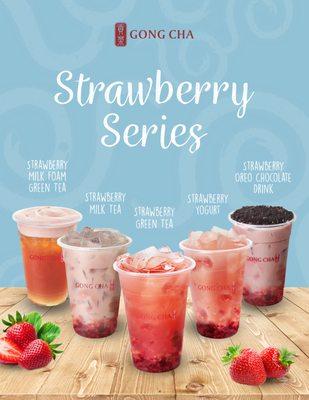 Try Our New Strawberry Series