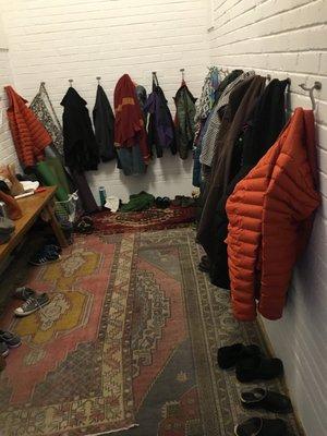 Coat room