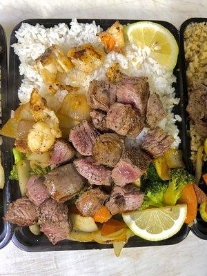 Fillet Mignon & Lobster combo plate