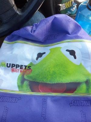 They let me buy a muppet bag!