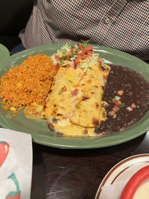 Chicken Mushroom Enchilada