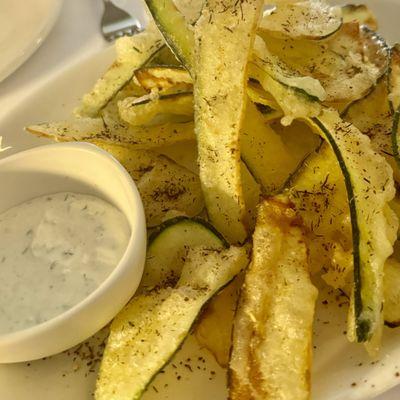 Zucchini chips