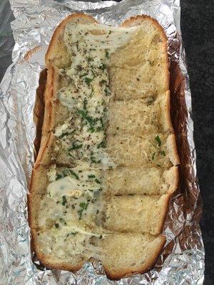 Cheesy garlic bread