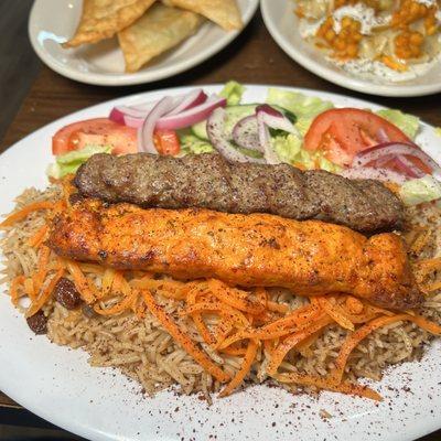 Beef Kofta & Chicken Tikka