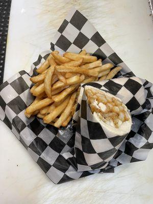 Fat Doobie Sandwich with Fries