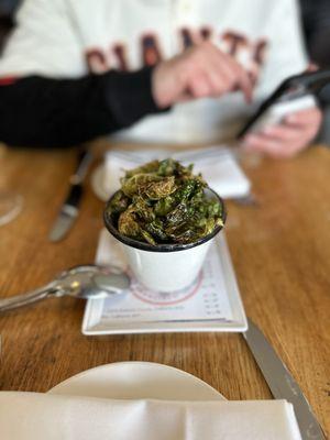 Crispy Brussels Sprout Chips