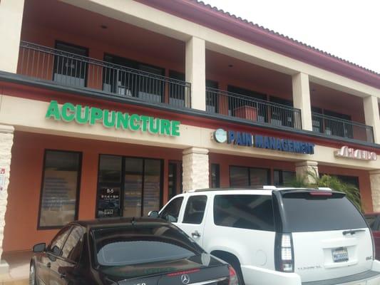 Acupuncture location front